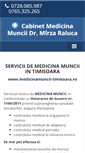 Mobile Screenshot of medicinamuncii-timisoara.ro